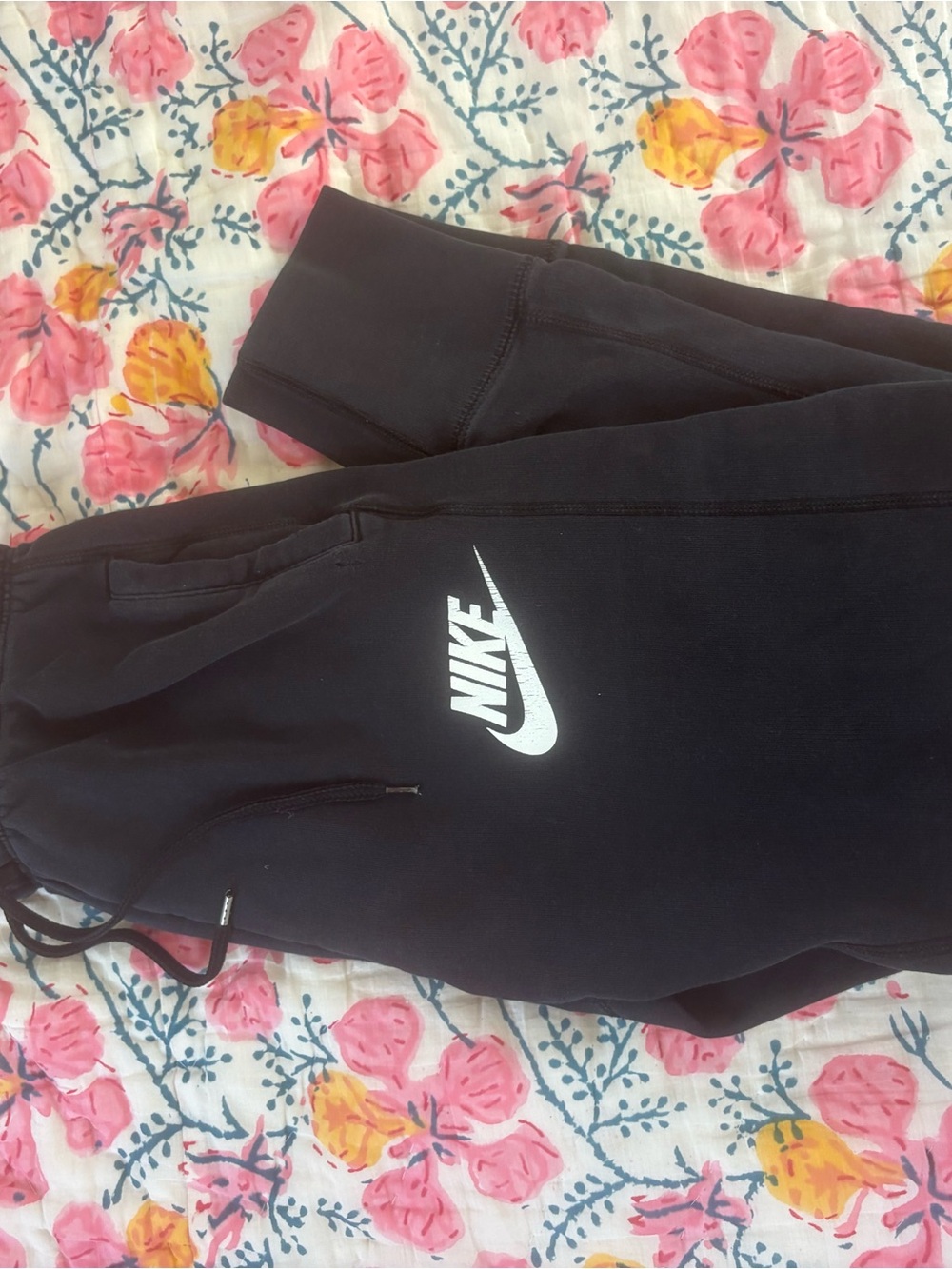 Nike Black Logo Jogger Sweatpants
